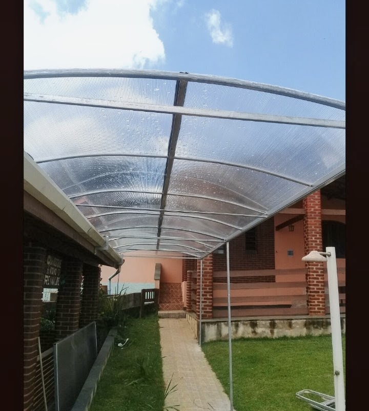 Coberturas curvas com muita luz