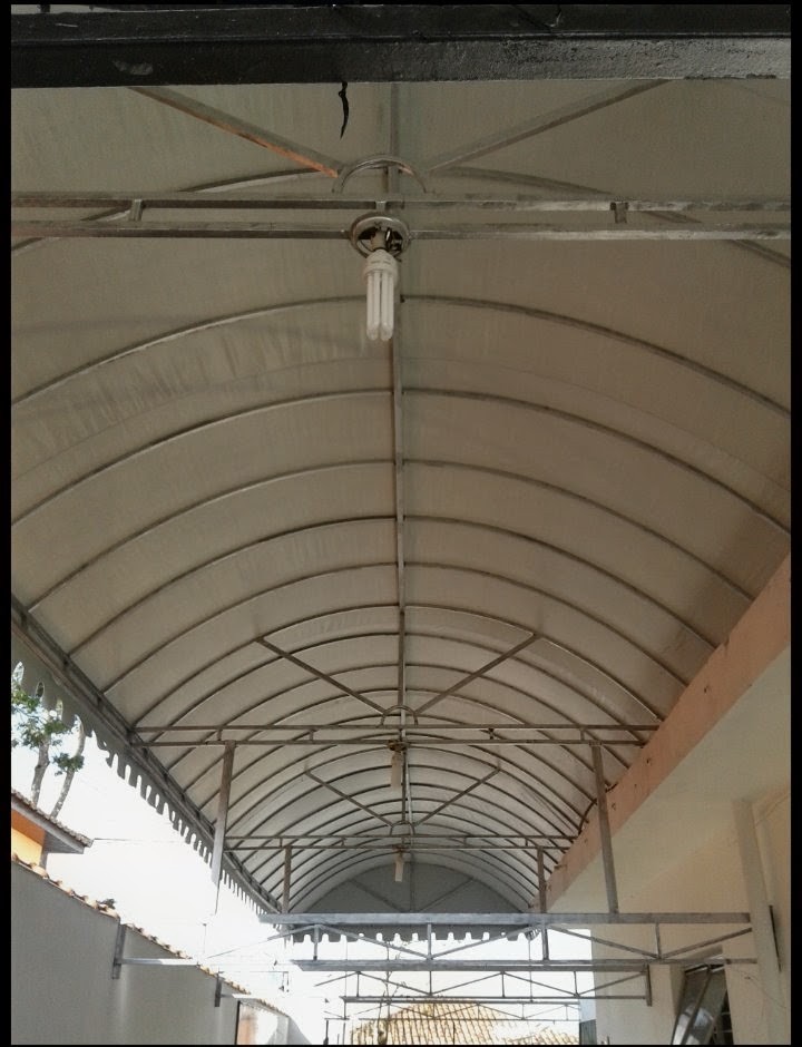 Proteção do portão até a porta